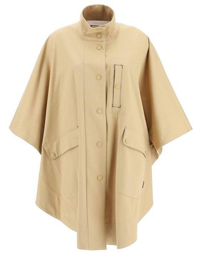 See By Chloé Organic Cotton Cape - Natural