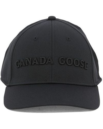 Canada Goose "new Tech" Embroidered Cap - Black