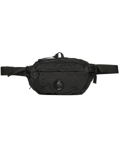 C.P. Company Nylon Crossbody Belt Bag - Black