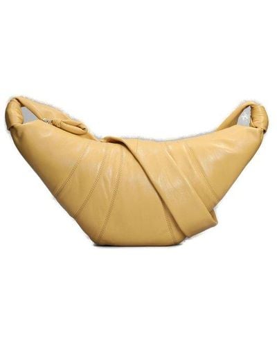 Lemaire Croissant Shaped Medium Shoulder Bag - Natural