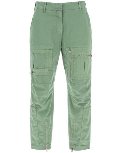 Tom Ford Zip-pocket Cargo Trousers - Green