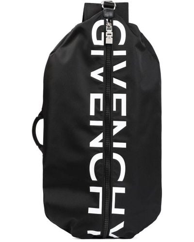 Givenchy G-zip Backpack Bag - Black