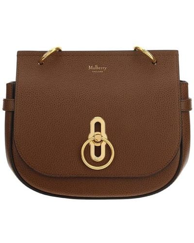 Mulberry Amberley Handbag - Brown