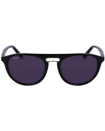 Ferragamo Aviator Sunglasses - Blue