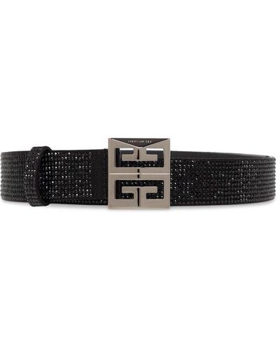 Givenchy Crystal-embellished Belt - Black