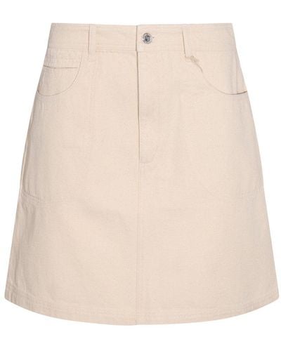A.P.C. Buttoned Skirt - Natural