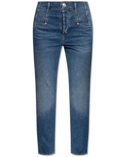 Isabel Marant Niliane High-waist Skinny Jeans - Blue