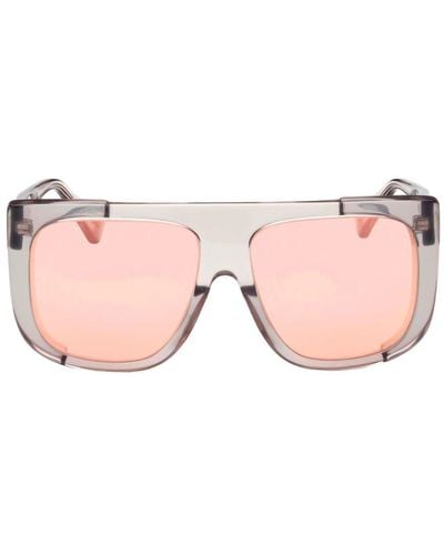 Max Mara Shield Frame Sunglasses - Pink