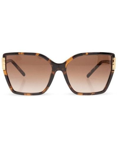 Tory Burch 'eleanor' Sunglasses, - Brown
