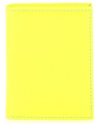 Comme des Garçons Colour-block Wallet - Yellow