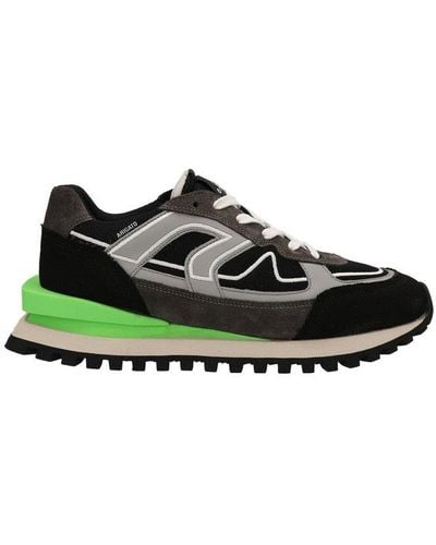 Axel Arigato Sonar Panelled Sneakers - Green