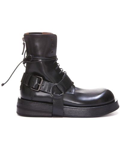 Marsèll Musona Lace-up Boots - Black