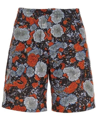 McQ Mcq By Alexander Mcqueen Color Other Materials Shorts - Blue
