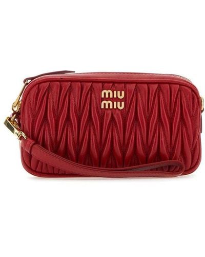 Miu Miu Clutch - Red