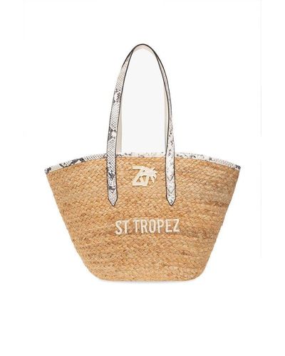 Zadig & Voltaire 'le Beach' Shopper Bag - Natural