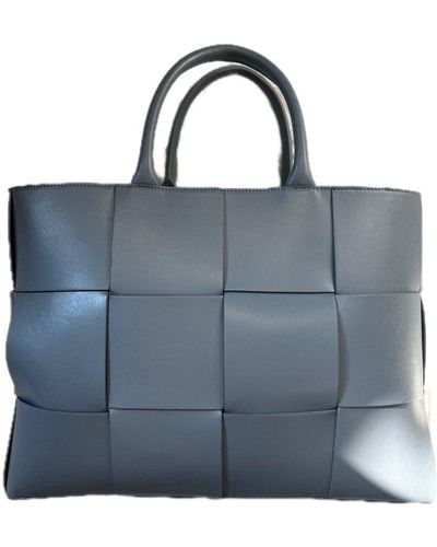 Bottega Veneta Arco Medium Tote Bag - Blue