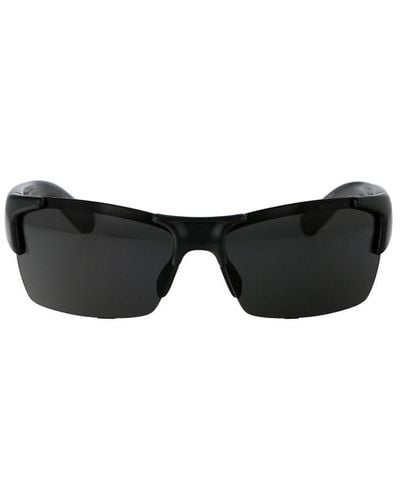 Moncler Rectangular Frame Sunglasses - Black
