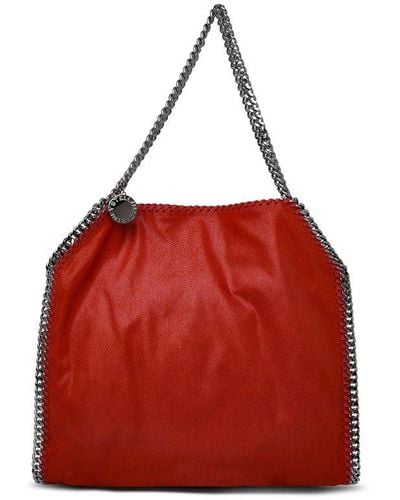 Stella McCartney Falabella Chained Tote Bag - Red