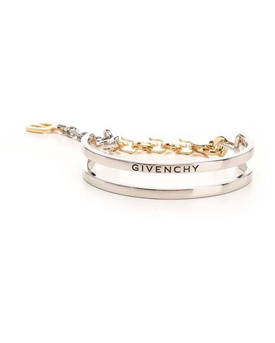 Givenchy Cuff Bracelet - White