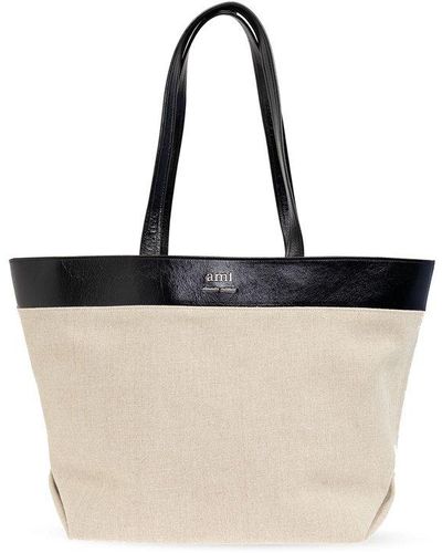 Ami Paris Ami Paris Shopping Bags - Black