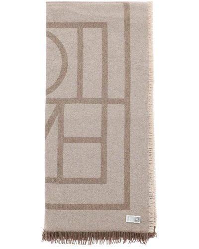 TOTEME Large Monogram Scarf - … curated on LTK
