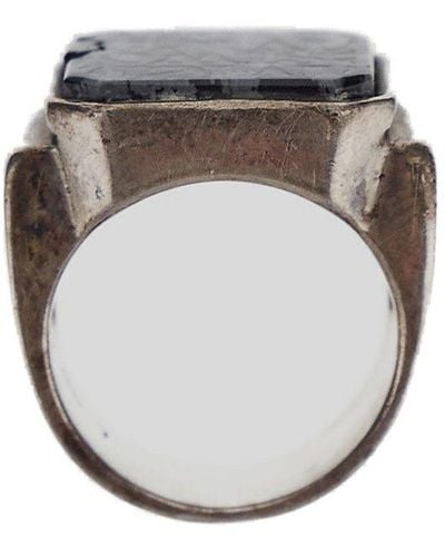 Vivienne Westwood Square Ring - White