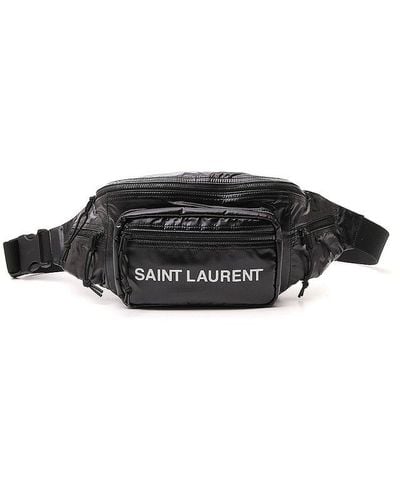 Saint Laurent Nuxx Zip-up Belt Bag - Black