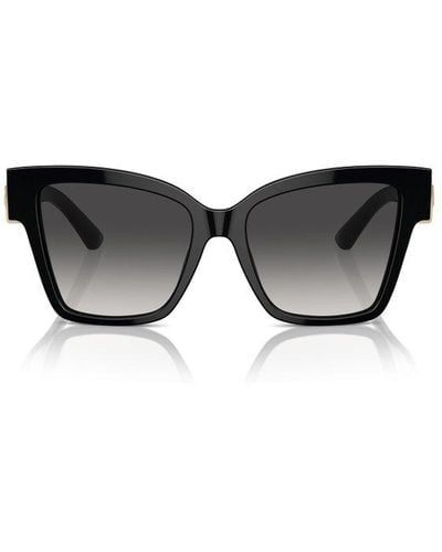 Dolce & Gabbana Butterfly Frame Sunglasses - Grey