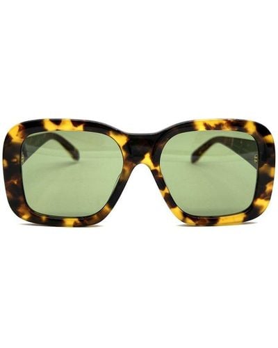 Stella McCartney Square-frame Sunglasses - Green