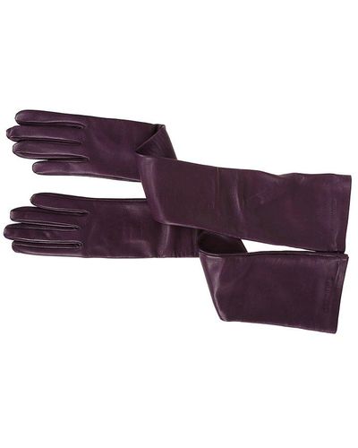 Alexander McQueen Gl Long Solid Fitted - Purple