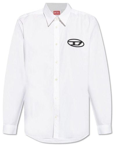 DIESEL Shirt `s-simply-d`, - White