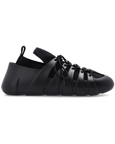 Bottega Veneta Trail Low-top Sneakers - Black