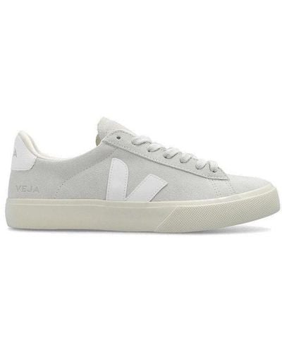 Veja Campo Lace-up Trainers - White