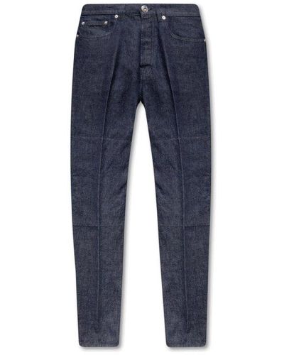Lanvin High-waist Straight-leg Jeans - Blue