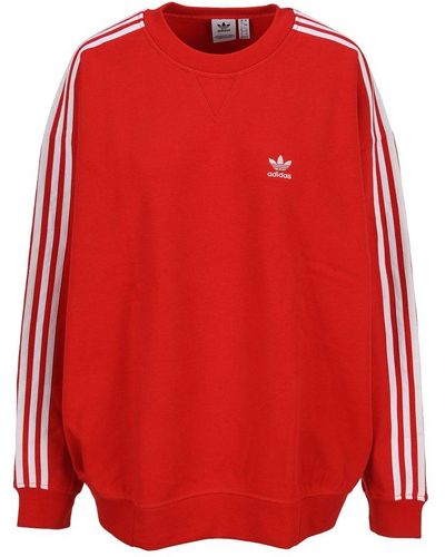adidas Originals Adicolor Classics Oversized Sweatshirt - Red