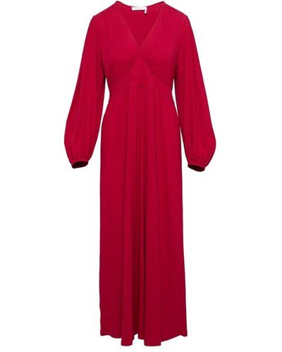 See By Chloé Wrap Maxi Dress - Red