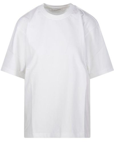 Sportmax Crewneck Short-sleeved T-shirt - White