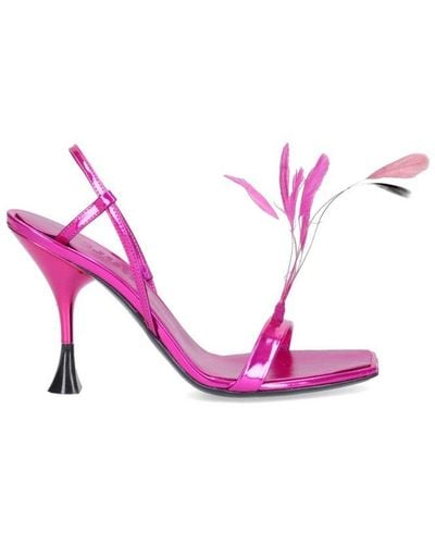 3Juin Kimi Vegas Embellished Sandals - Pink
