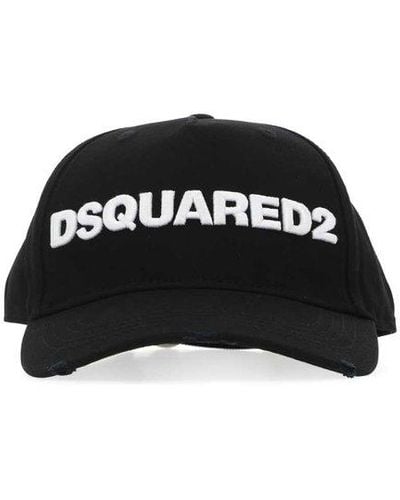 DSquared² Hat In Cotton - Black