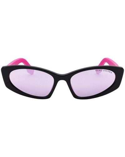 Marc Jacobs Oval Frame Sunglasses - Multicolor
