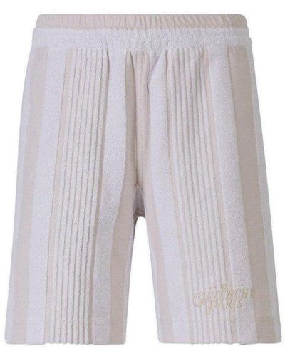 Givenchy Striped Motif Bermuda Shorts - Grey
