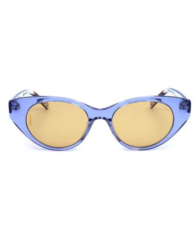 M Missoni Missoni Cat-eye Frame Sunglasses - Blue