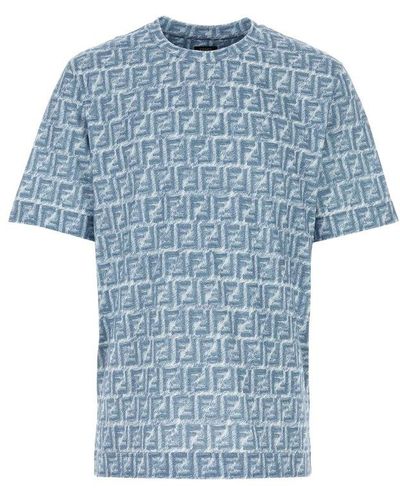 Blue Fendi T-shirts for Men | Lyst