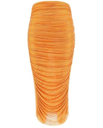 Self-Portrait Skirts - Orange