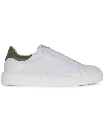 Lanvin Ddb0 Lace-up Trainers - White