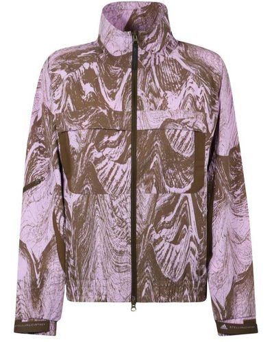 adidas By Stella McCartney Techno Fabric Jacket - Purple