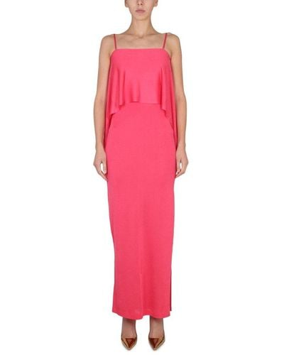 Tom Ford Dress With Ruffles - Pink