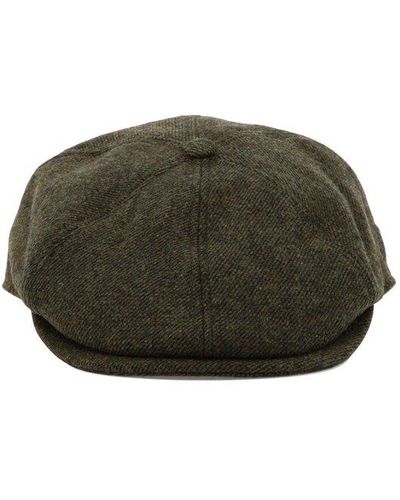 Barbour "claymore" Bakerboy Hat - Green