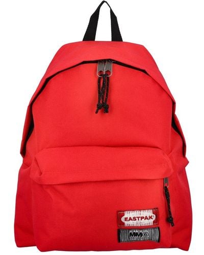 MM6 by Maison Martin Margiela X Eastpak Logo Patch Reversible Backpack - Red