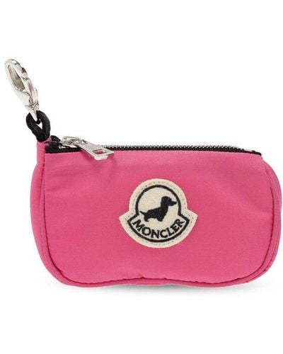 Moncler Genius Moncler X Poldo Dog Couture Dog Bag Holder - Pink